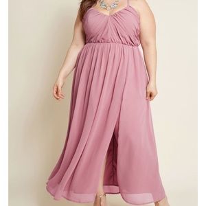 ModCloth Dusty Rose Maxi/Wedding/Bridesmaid Dress